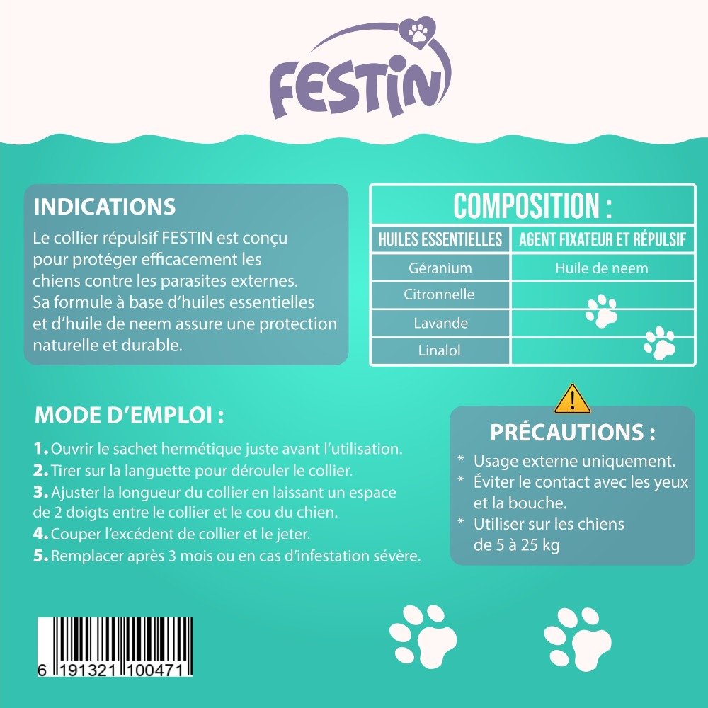 Collier Antiparasitaire Chien — image 2