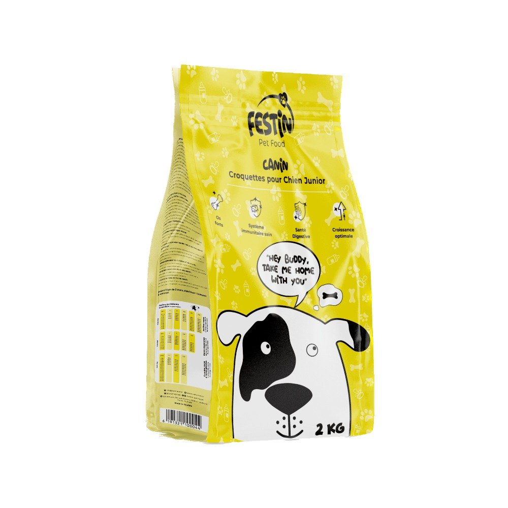 Croquettes Festin Canin Chiens Junior — image 2