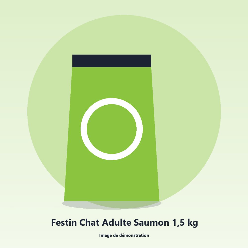 Festin Chat Adulte Saumon 1,5 kg — image 2