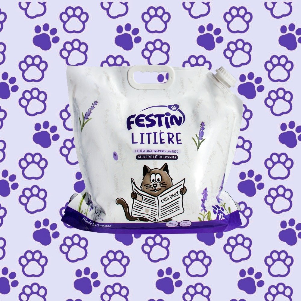 Litière Chat Lavande — image 1