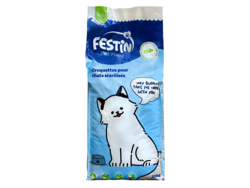 CROQUETTES POUR CHATS STÉRILISÉS